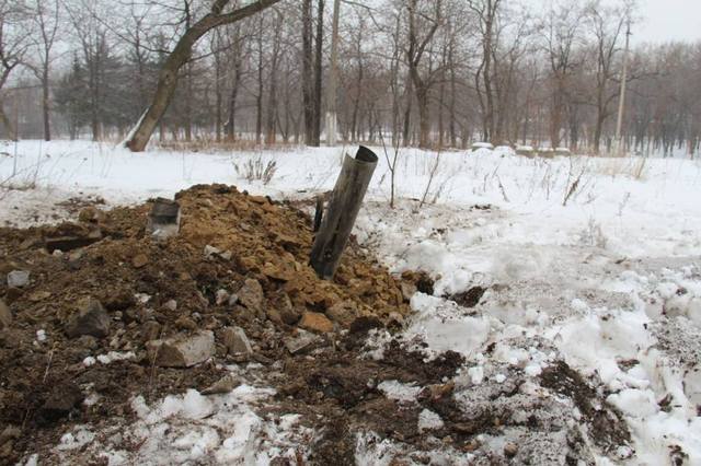 Дебальцево, где погибли мирные жители, обстреляли из подконтрольной боевикам Горловки