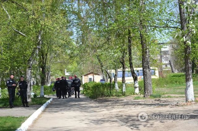 В Полтаве Кернеса ждал "Правый сектор"