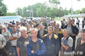 На крымском предприятии Рината Ахметова прошла забастовка с требованием его национализации