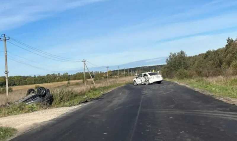 В Ломоносовском районе двое детей пострадали в аварии