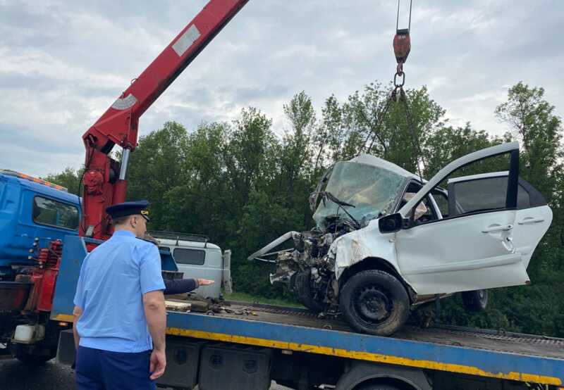 В Пензенской области произошла авария с участием двух легковых автомобилей