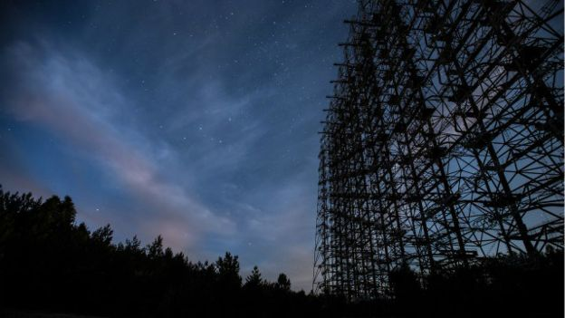 Нелегальный турист в Зоне отчуждения Чернобыля