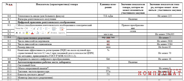 Маммограф от «Аргус-ЦС»