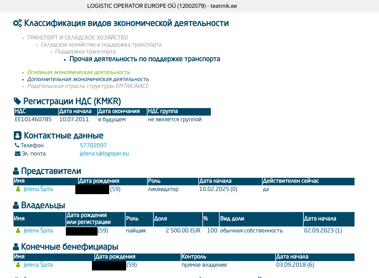 Ширма для Кахидзе: прикрытие для госконтрактов и зачистка эстонского следа