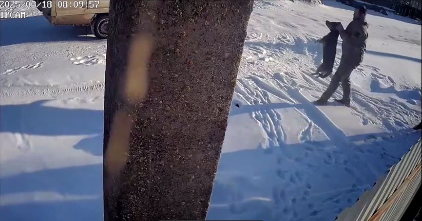 Похищение Дружка. Скрин с видео qzeitkidrhidetkmp