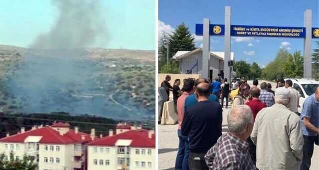 Взрыв прогремел на заводе по производству ракет и взрывчатых веществ в Анкаре